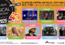 Cette été marque le 40e anniversaire des Mercredis Musical