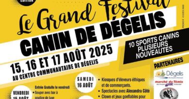 Festival canin de Dégelis 2025