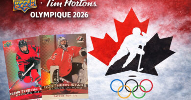Les carte d’ Upper Deck Tim Hortons olympique 2026: Étoile du Nord