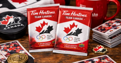Les cartes Tim Hortons aux couleurs olympiques sont disponible