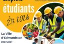 Emplois étudiants à la La Ville d’Edmundston