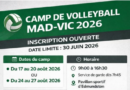Camp de perfectionnement volleyball Mad-Vic 2026 Camp de perfectionnement volleyball Mad-Vic 2026