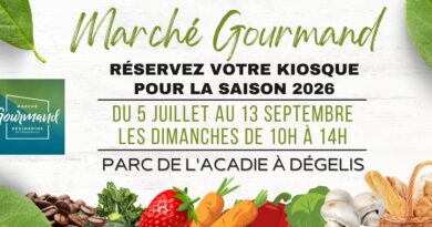 Le Marché gourmand de Dégelis soufflera ses 10 bougies cette année 