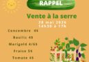 Une vente à la serre pour encourager le travail des élèves de l&rsquo;école Notre-Dame